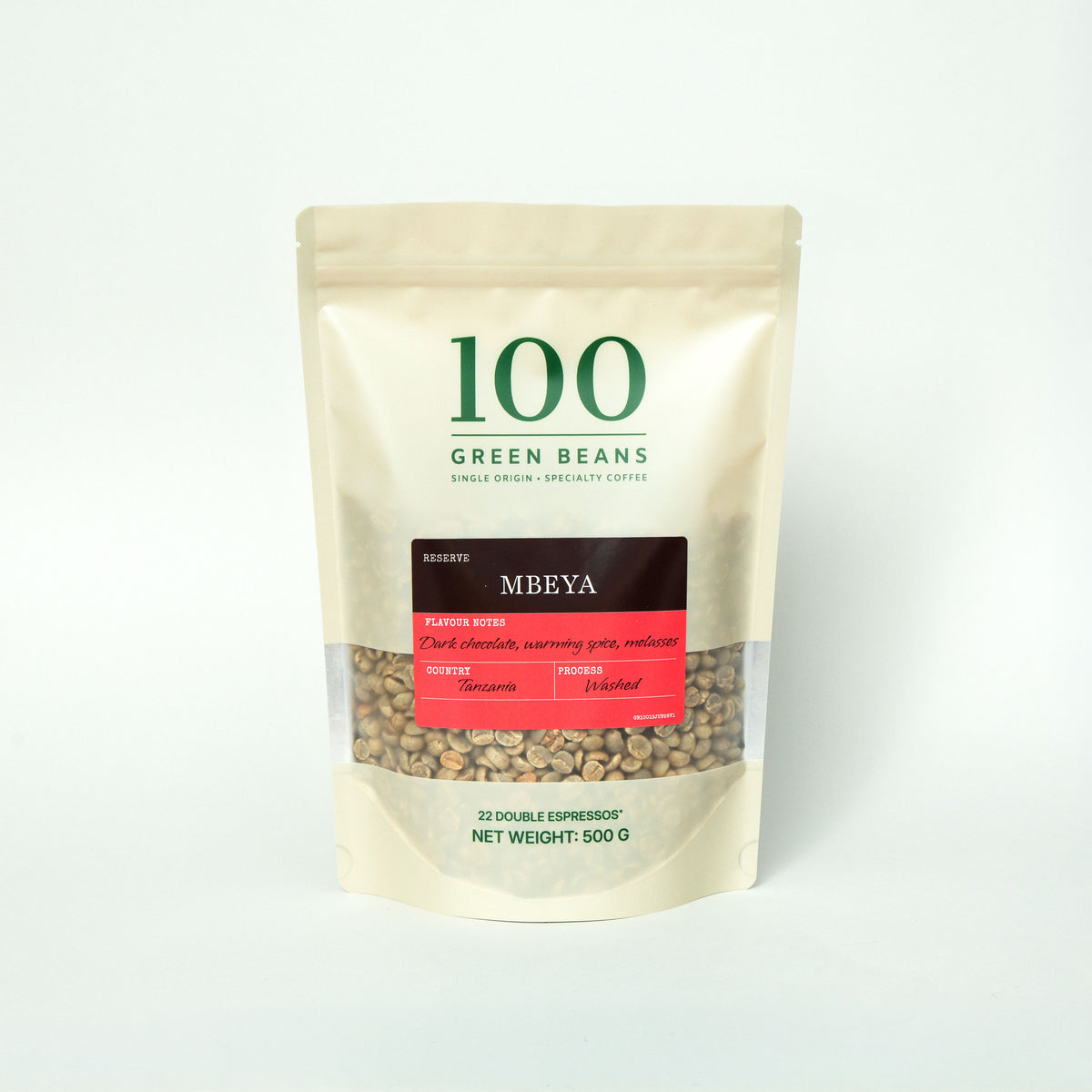 Mbeya Green Coffee Beans