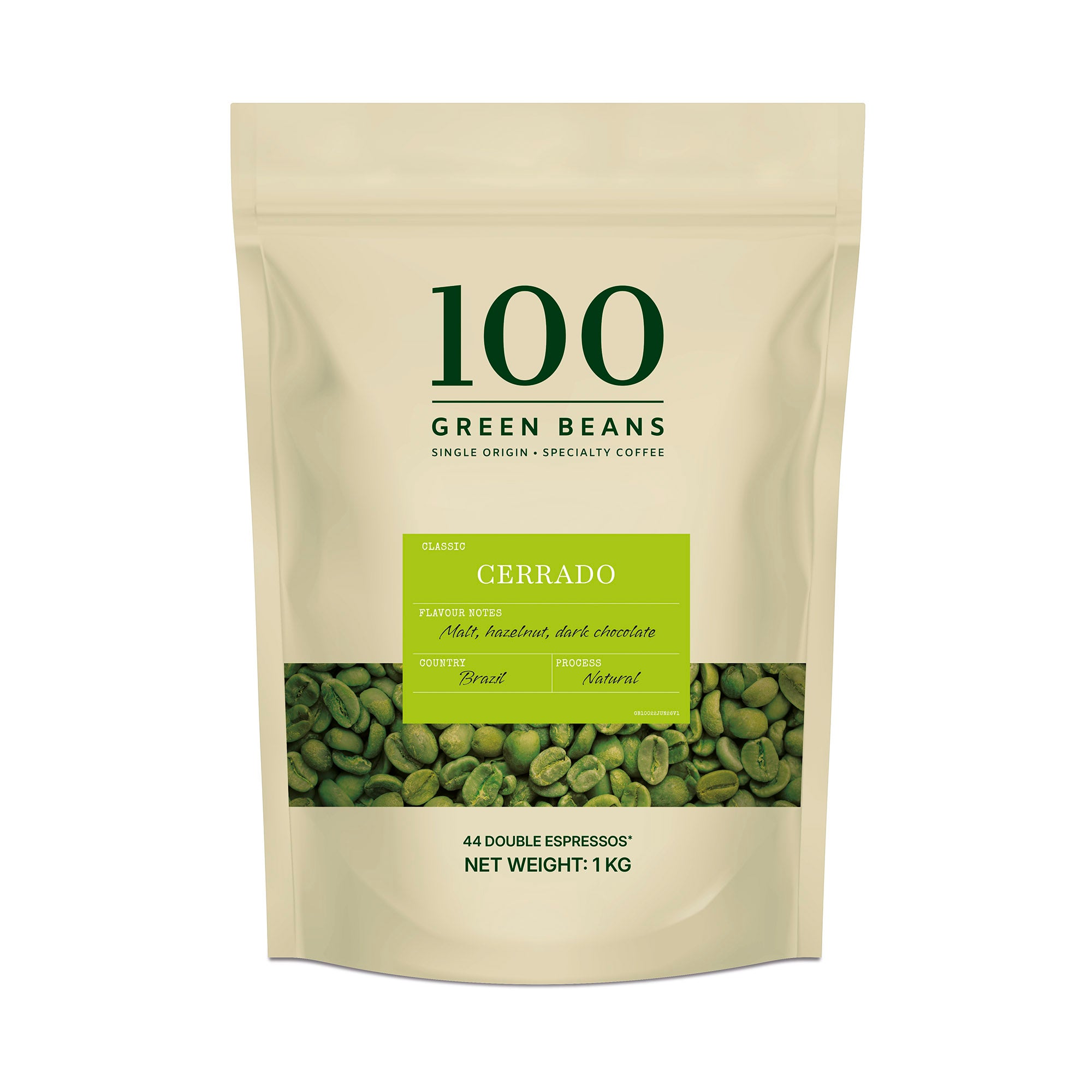 Cerrado Green Coffee Beans