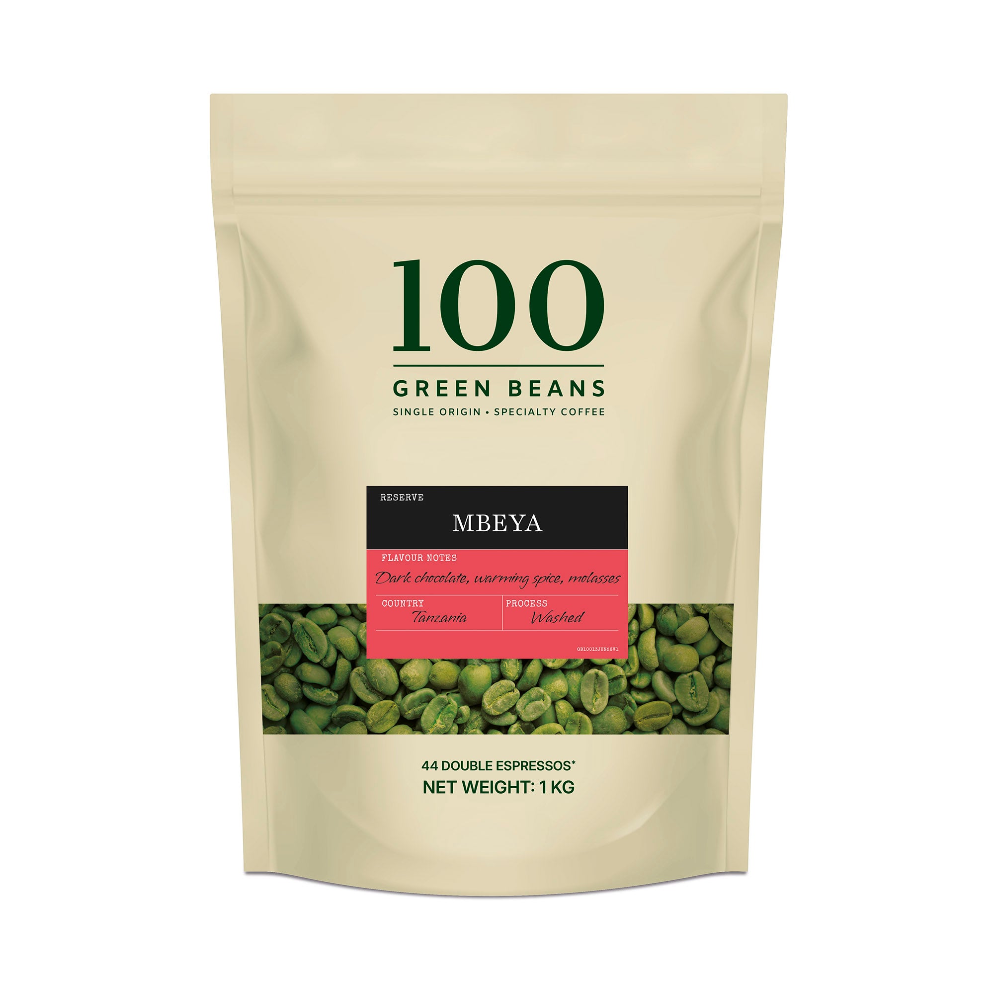 Mbeya Green Coffee Beans