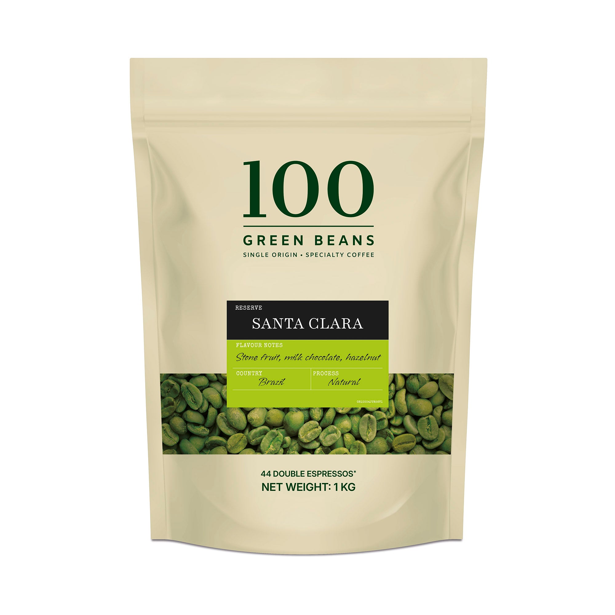 Santa Clara Green Coffee Beans