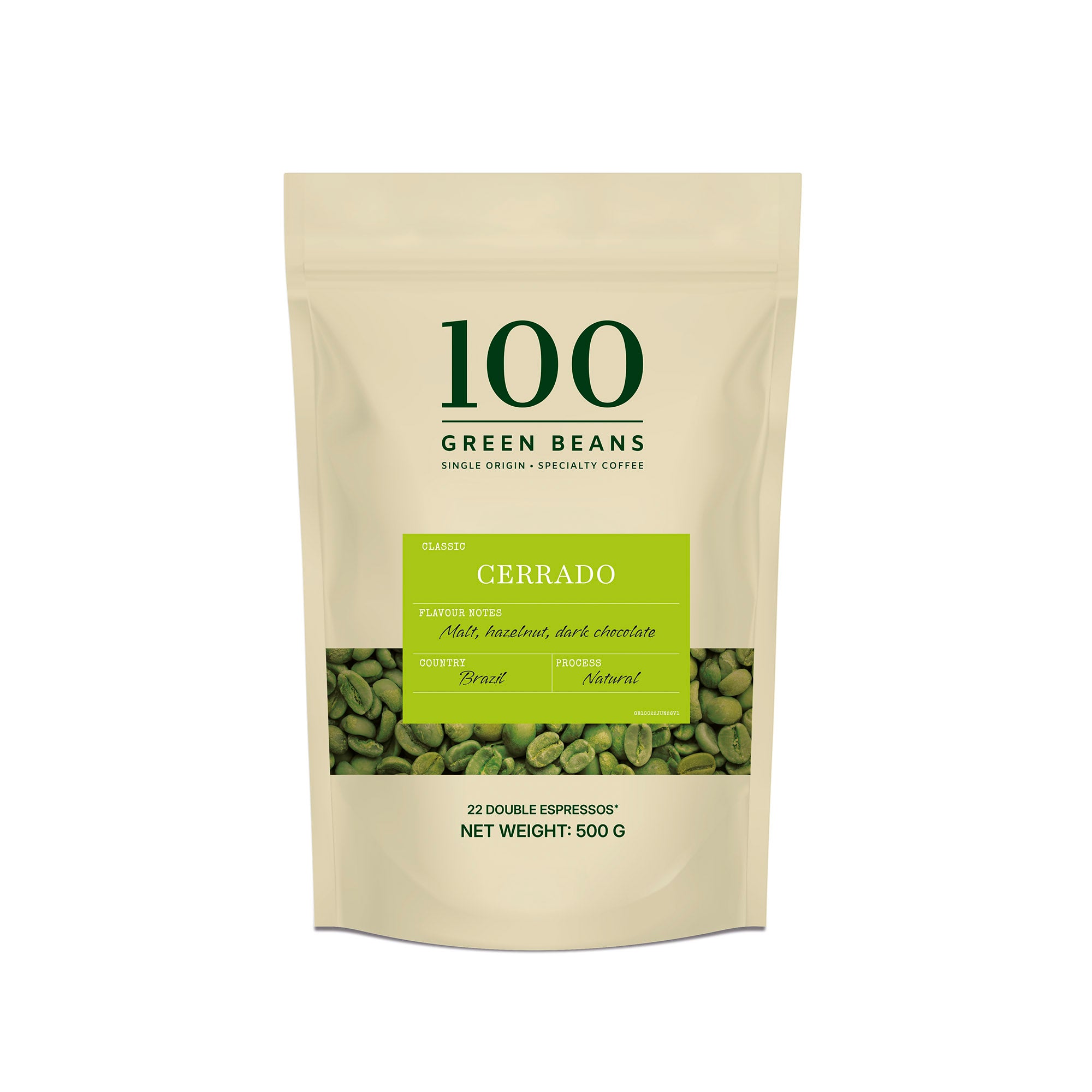Cerrado Green Coffee Beans