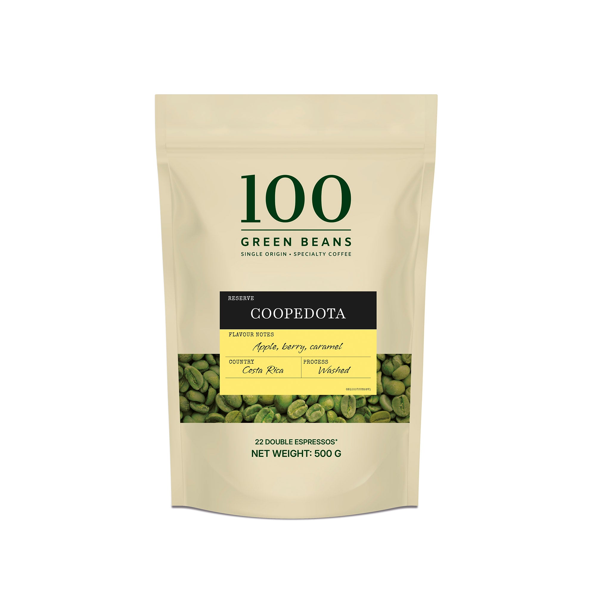 CoopeDota Green Coffee Beans