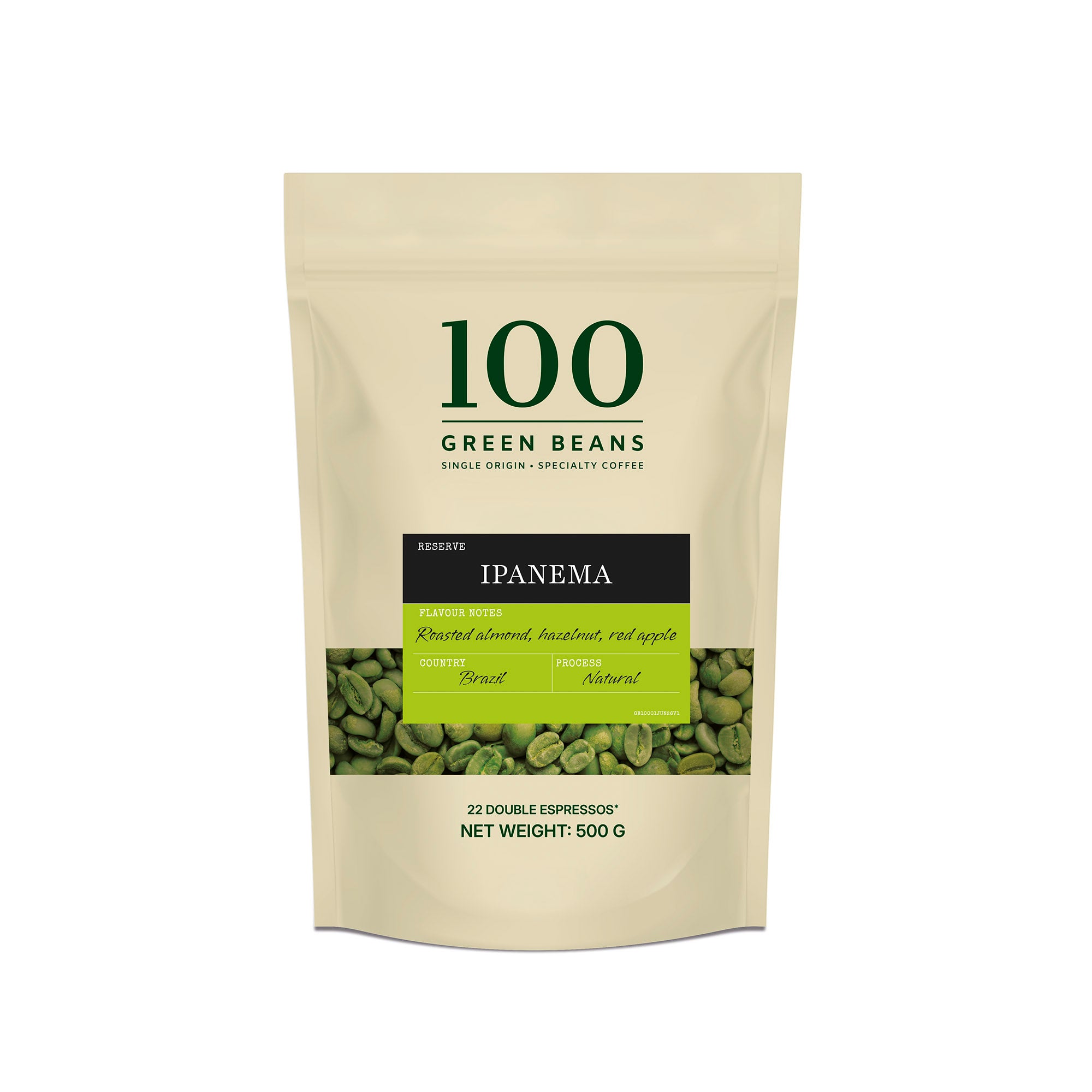 Ipanema Green Coffee Beans