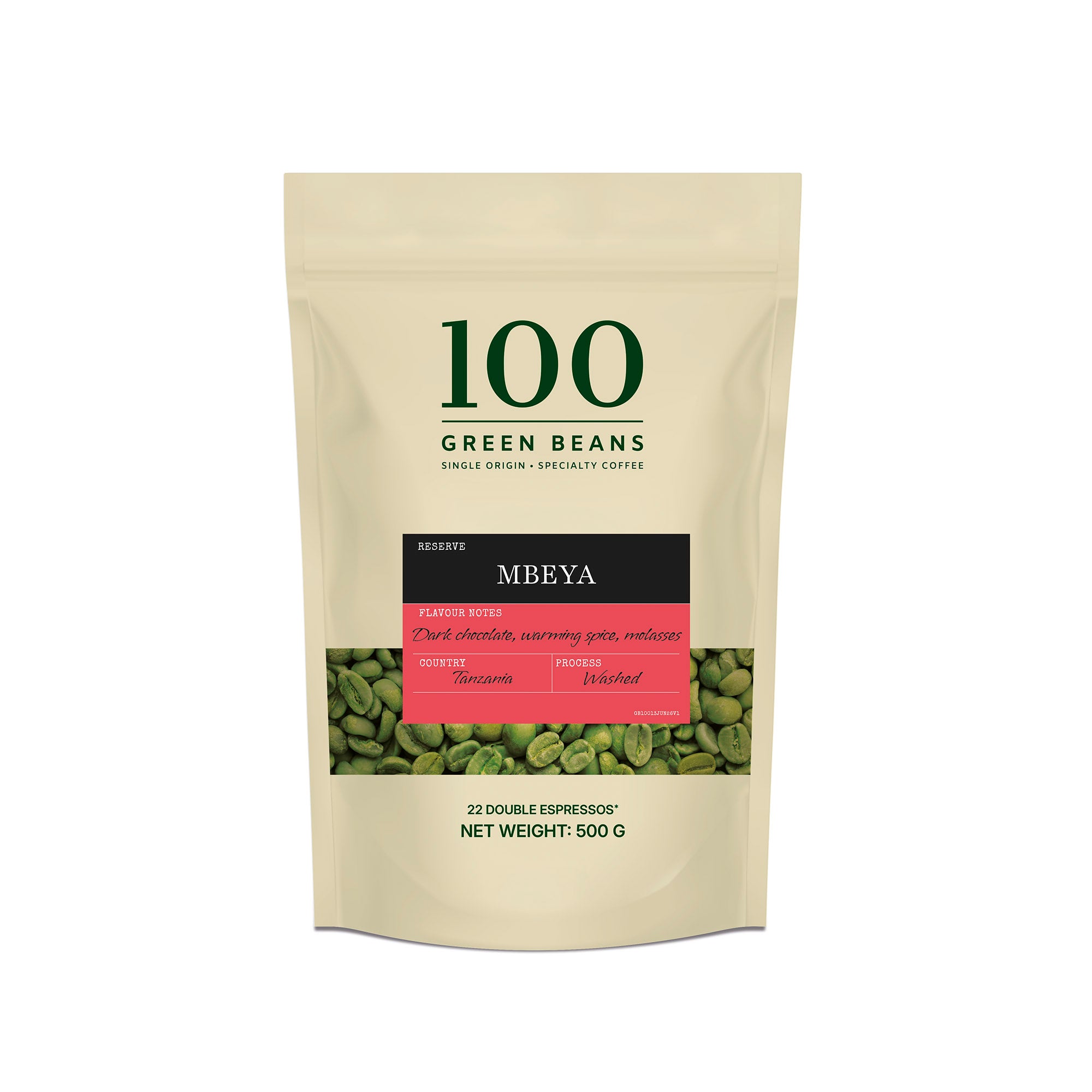 Mbeya Green Coffee Beans
