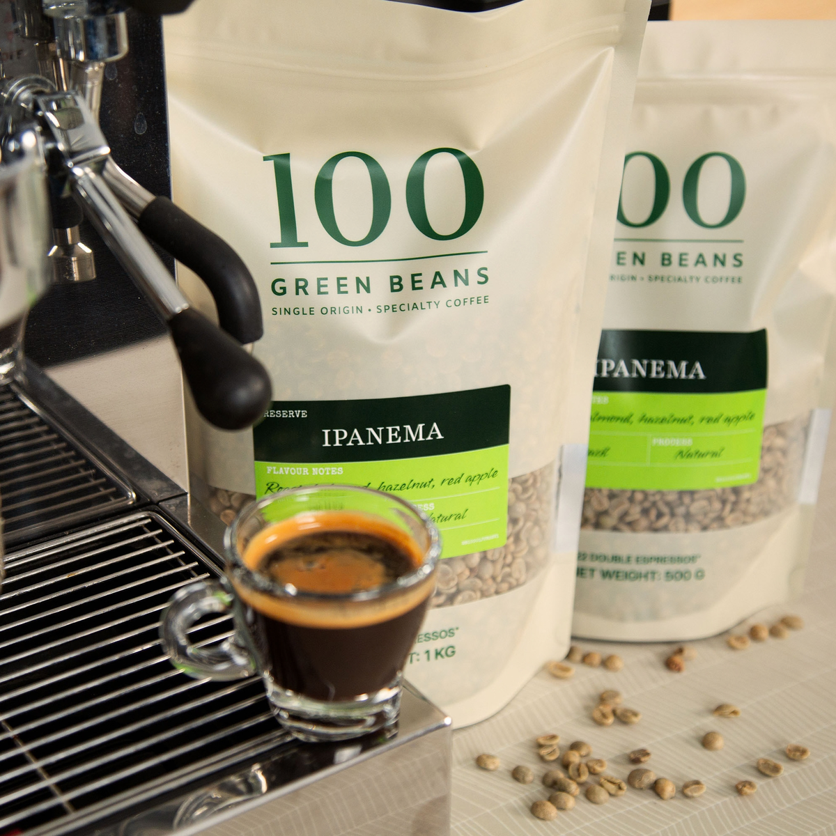 Ipanema Green Coffee Beans