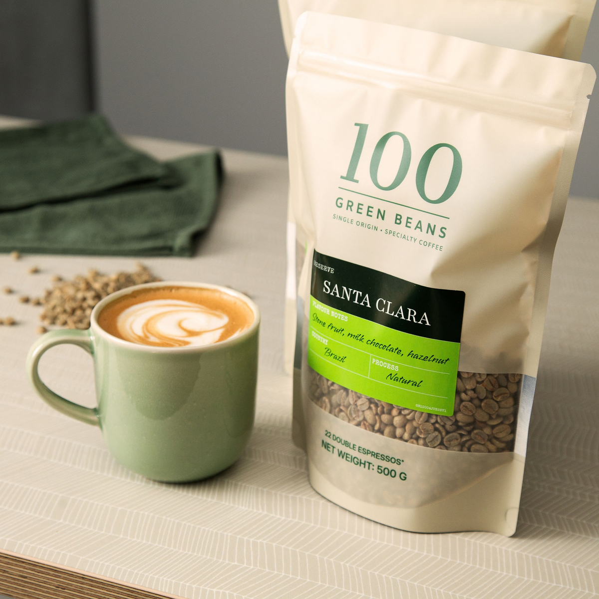 Santa Clara Green Coffee Beans
