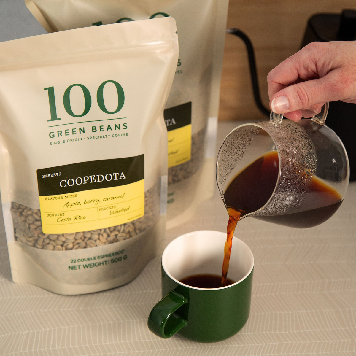 CoopeDota Green Coffee Beans