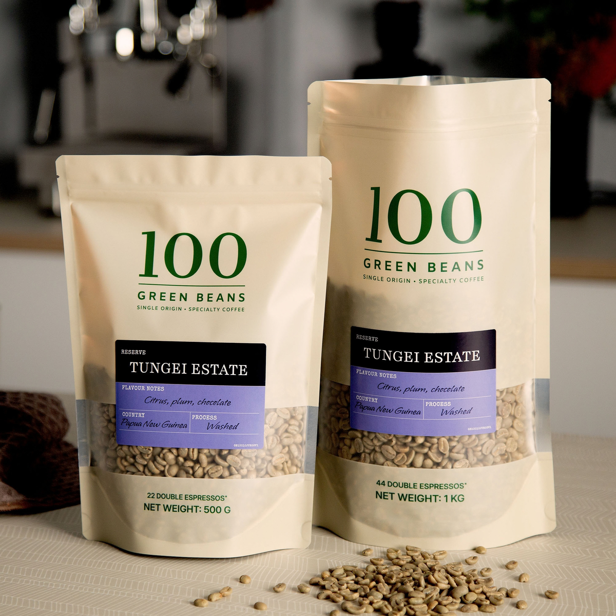 Tungei Estate Green Coffee Beans