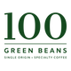 Logo for 100 Green Beans coffee