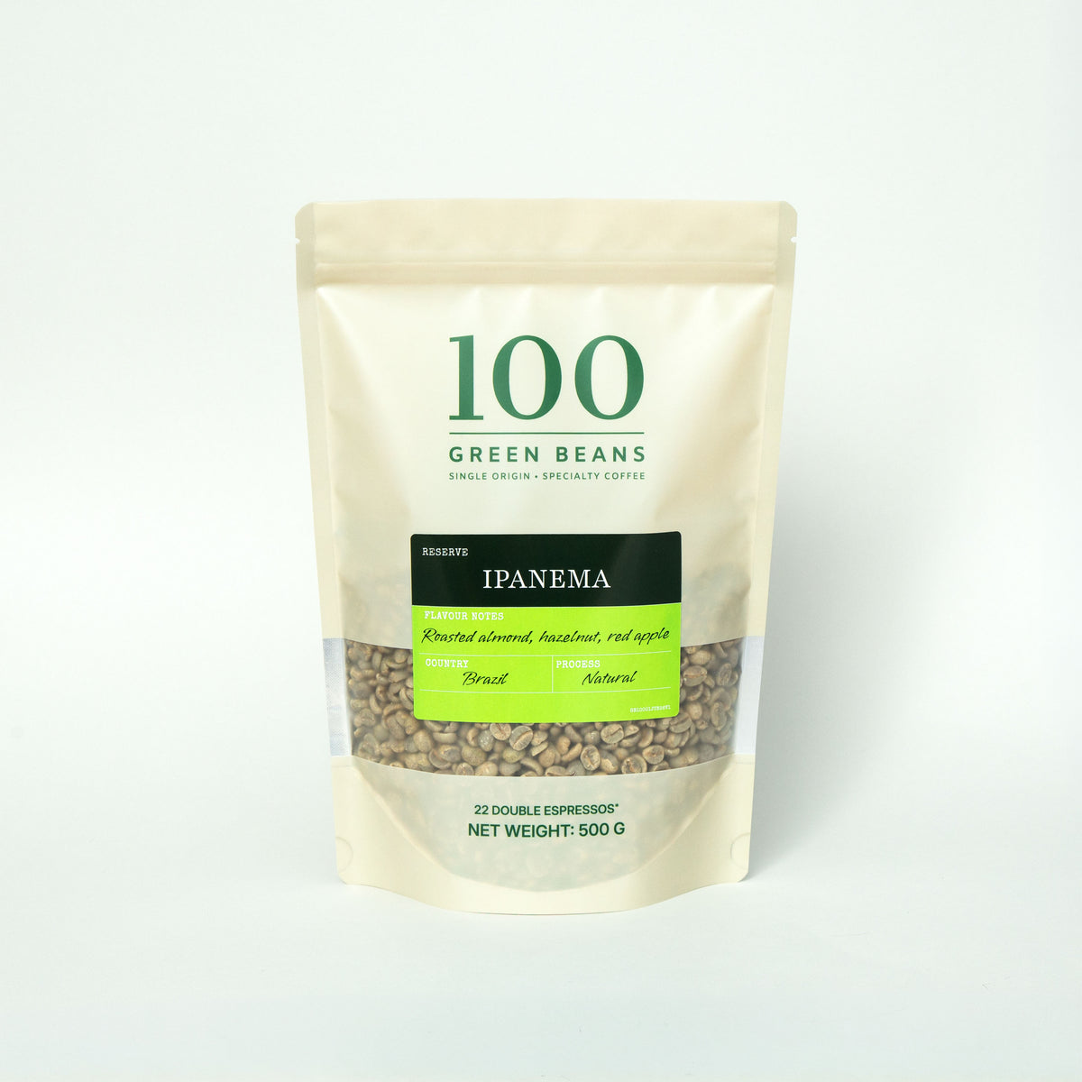 Ipanema Green Coffee Beans
