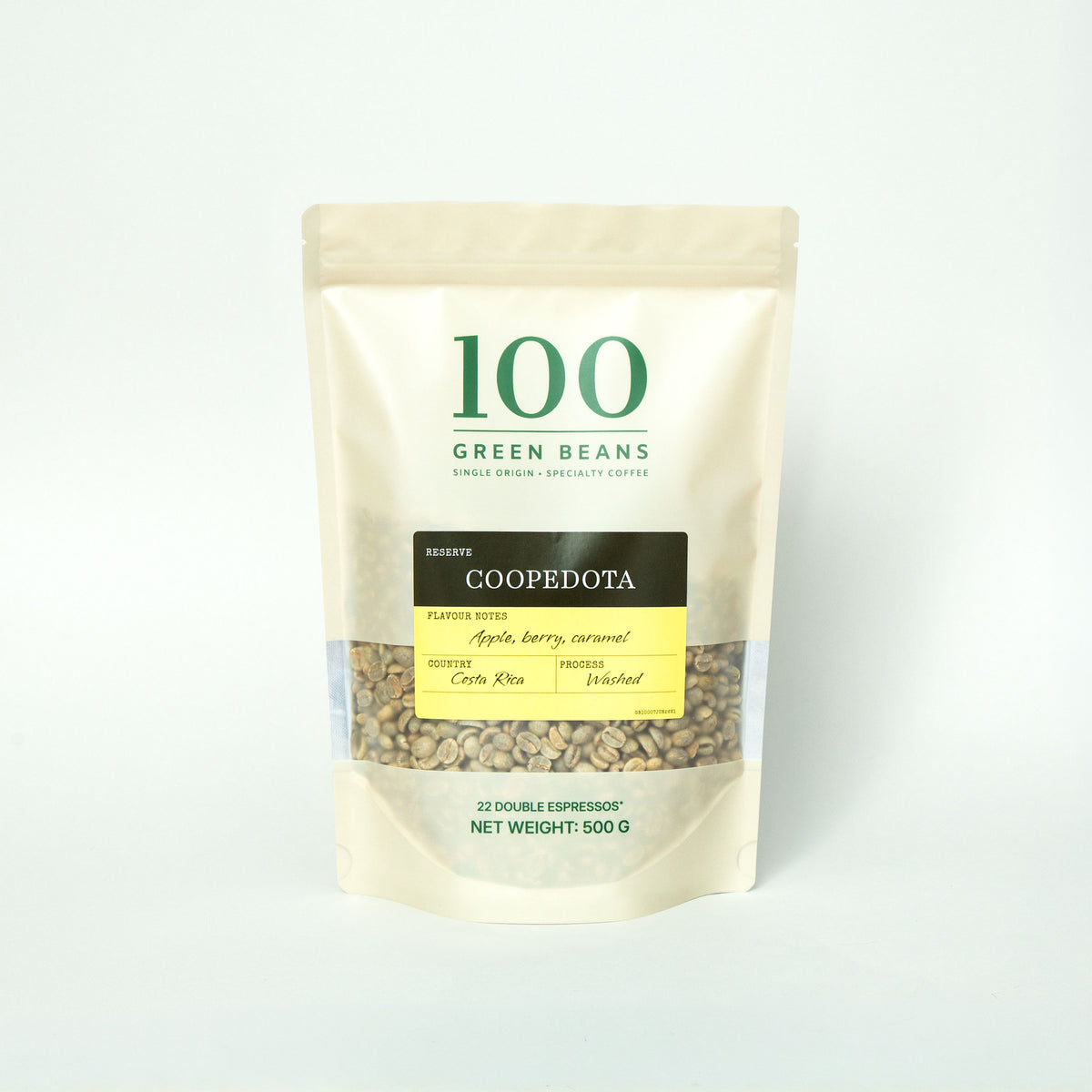 CoopeDota Green Coffee Beans