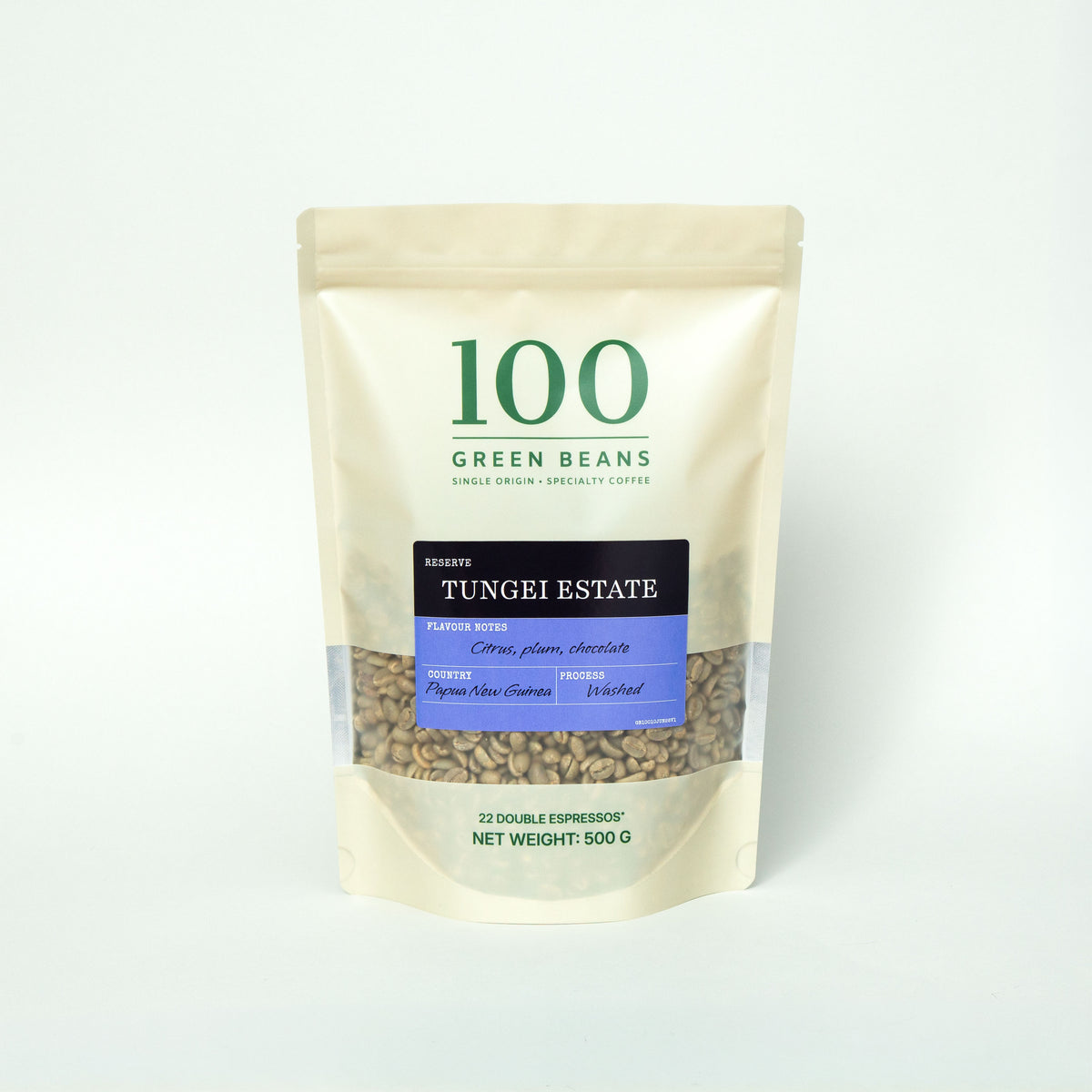Tungei Estate Green Coffee Beans