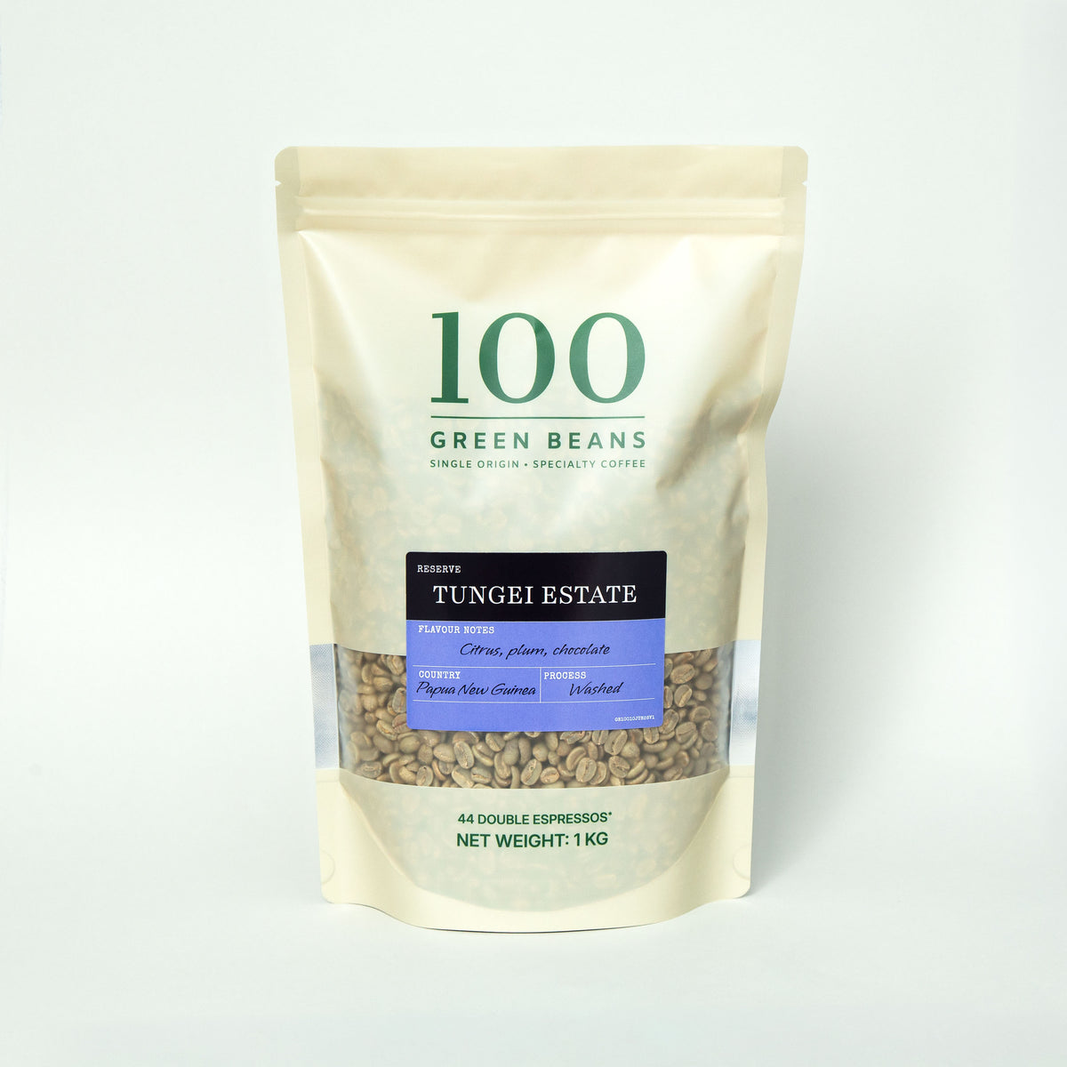 Tungei Estate Green Coffee Beans