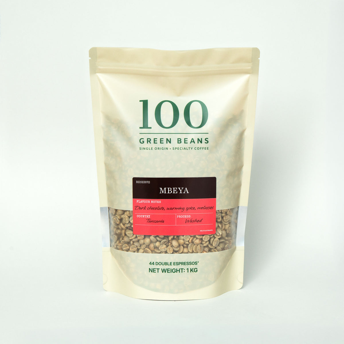 Mbeya Green Coffee Beans